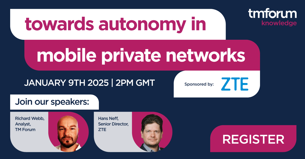 Towards autonomy in mobile private networks